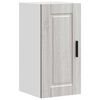 vidaXL Armoire murale de cuisine Porto sonoma gris bois d'ingénierie