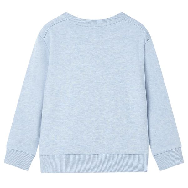 Sweatshirt pour enfants mélange bleu pâle 116