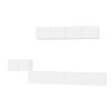vidaXL Ensemble de meubles TV 5 pcs Blanc Bois d'ing&eacute;nierie