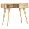 vidaXL Table console 90x45x75 cm bois de manguier massif