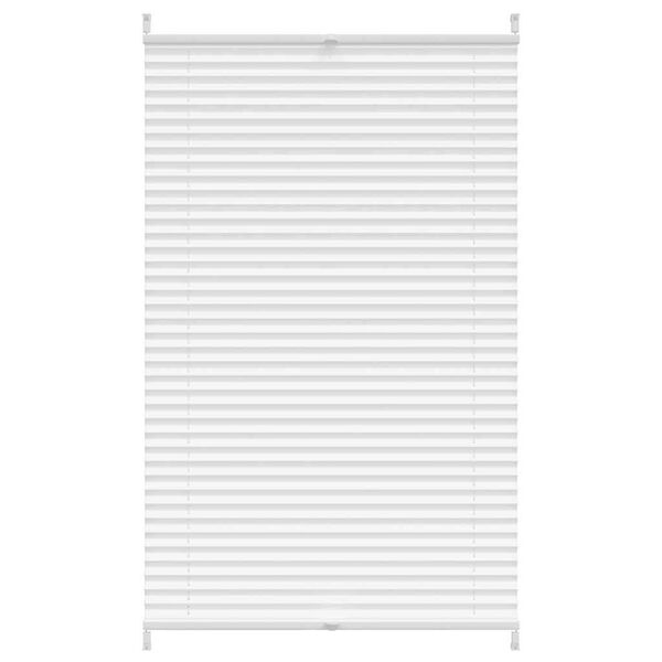 vidaXL Store pliss&eacute; 70x125 cm Blanc
