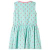 Robe pour enfants avec cordon de serrage menthe claire 92