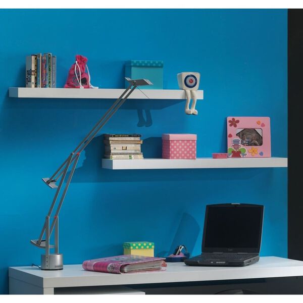 Vipack &Eacute;tag&egrave;res murales Lara 2 pcs Bois Blanc