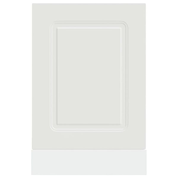 vidaXL Panneau de lave-vaisselle Kalmar blanc 45x1,5x67 cm
