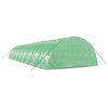 vidaXL Serre avec cadre en acier vert 108 m&sup2; 18x6x2,85 m