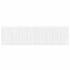 vidaXL Rideau en Dentelle Blanc 120 x 600 cm Polyester