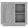 vidaXL Buffet Sonoma gris 80x40x75 cm