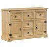 vidaXL Buffet Corona 112x40x75 cm bois massif de pin