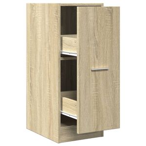 vidaXL Armoire d'apothicaire ch&ecirc;ne sonoma 30x41x77,5cm bois ing&eacute;nierie