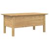 vidaXL Table basse avec tiroir BODO Marron miel 100 x 55 x 45,8 cm