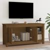 vidaXL Meuble TV Marron miel 103x36,5x52 cm Bois de pin massif
