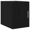 vidaXL Armoire Murale Ch&ecirc;ne noir 30 x 42,5 x 39,5 cm Bois d'ing&eacute;nierie