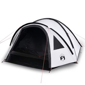 vidaXL Tente de camping &agrave; d&ocirc;me 4 personnes tissu occultant imperm&eacute;able