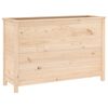 vidaXL Lit sur&eacute;lev&eacute; de jardin 119,5x40x78 cm bois de pin massif