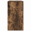vidaXL Bureau Chêne fumé 77,5 x 43 x 79 cm Bois d'ingénierie