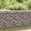 vidaXL Spirales de gabion 24 pcs Acier galvanis&eacute; 100 cm