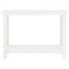 vidaXL Banc de travail Blanc 110x50x80 cm Bois de pin massif