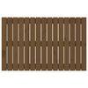 vidaXL T&ecirc;te de lit murale Marron miel 95,5x3x60 cm Bois massif de pin