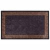 vidaXL Tapis lavable antid&eacute;rapant 190x300 cm noir et dor&eacute;