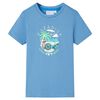 T-shirt pour enfants bleu moyen 104