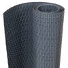 vidaXL Paravent de balcon anthracite 500x80 cm r&eacute;sine tress&eacute;e