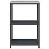 vidaXL Rangement de cuisine Anthracite 60 x 50 x 92 cm Acier