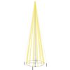 vidaXL Arbre de No&euml;l c&ocirc;ne 1134 LED blanc chaud 230x800 cm