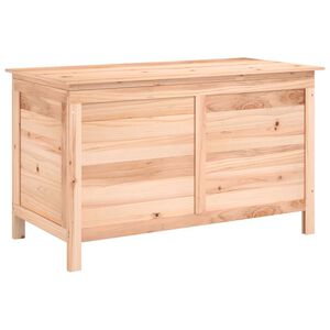 vidaXL Bo&icirc;te &agrave; coussins d'ext&eacute;rieur 99x50x56,5 cm bois de sapin massif