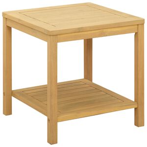 vidaXL Table d'appoint Huile Naturelle 45 x 45 x 45 cm