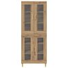 vidaXL Haut Armoire Ch&ecirc;ne artisanal 69,5 x 34 x 180 cm
