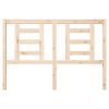 vidaXL T&ecirc;te de lit 146x4x100 cm Bois massif de pin