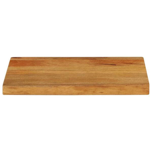 vidaXL Dessus de table à bord vivant 60x20x3,8 cm bois massif manguier