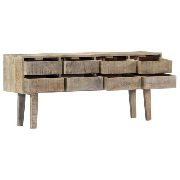 vidaXL Buffet 140x30x60 cm Bois de manguier massif