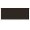 vidaXL Store roulant d'ext&eacute;rieur 350x140 cm Marron PEHD