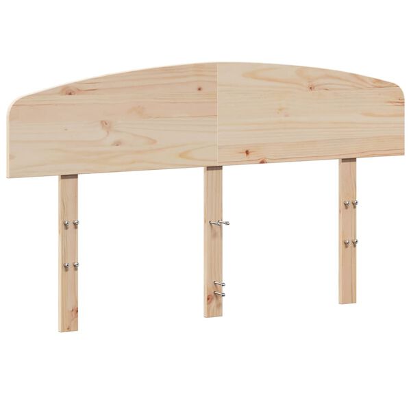 vidaXL T&ecirc;te de lit 160 cm bois massif de pin