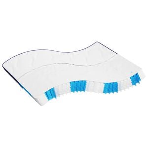 vidaXL Matelas &agrave; ressorts ensach&eacute;s duret&eacute; moyenne 180x200 cm