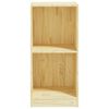vidaXL Armoire d'appoint 35,5x33,5x76 cm bois de pin massif