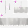 vidaXL Bordure de Pelouse 20 pcs Argent 100 x 0.05 x 20 cm