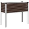 vidaXL Jardini&egrave;re Marron 100x45x90 cm Acier