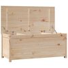 vidaXL Bo&icirc;te de rangement 110x50x45,5 cm Bois massif de pin