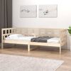 vidaXL Lit de jour sans matelas bois de pin massif 80x200 cm