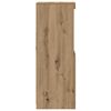 vidaXL Buffet LED Ch&ecirc;ne artisanal 41 x 37 x 100 cm Bois d'ing&eacute;nierie