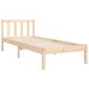 vidaXL Cadre de lit sans matelas 90x190 cm bois de pin massif