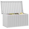 vidaXL Bo&icirc;te de rangement de jardin Gris 129x67x65 cm