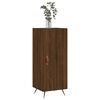 vidaXL Buffet Ch&ecirc;ne marron 34,5x34x90 cm Bois d'ing&eacute;nierie