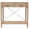 vidaXL Table console 82x38x75 cm Bois d'ing&eacute;nierie