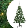 vidaXL Sapin de No&euml;l artificiel Vert 120 cm PVC, Acier et Plastique