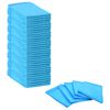 vidaXL Tapis d'entra&icirc;nement pour animaux en tissu non tiss&eacute; 100 pi&egrave;ces