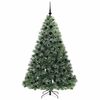vidaXL Sapin de No&euml;l artificiel avec 300 LED Vert 180 cm PE et PVC