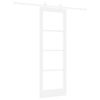 vidaXL Porte coulissante ORKDAL Blanc 73,5 x 211 cm